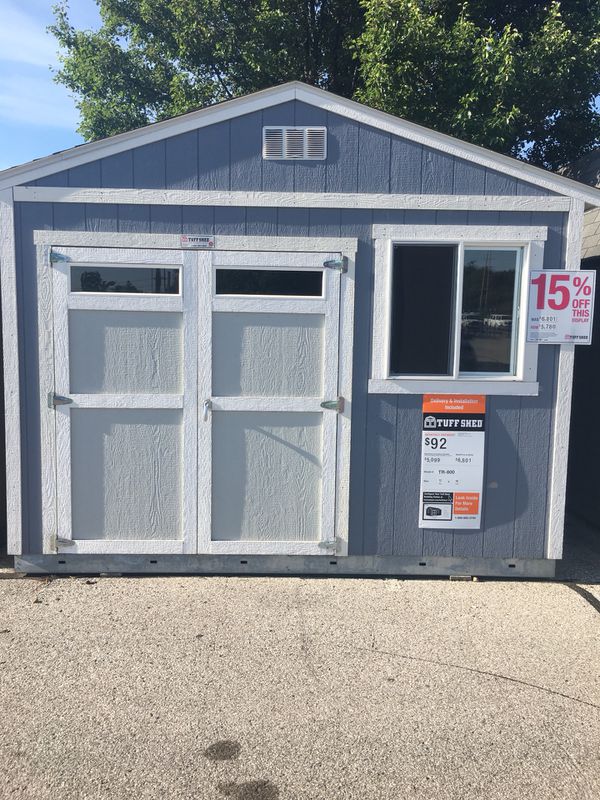 tuff shed displays for sale
